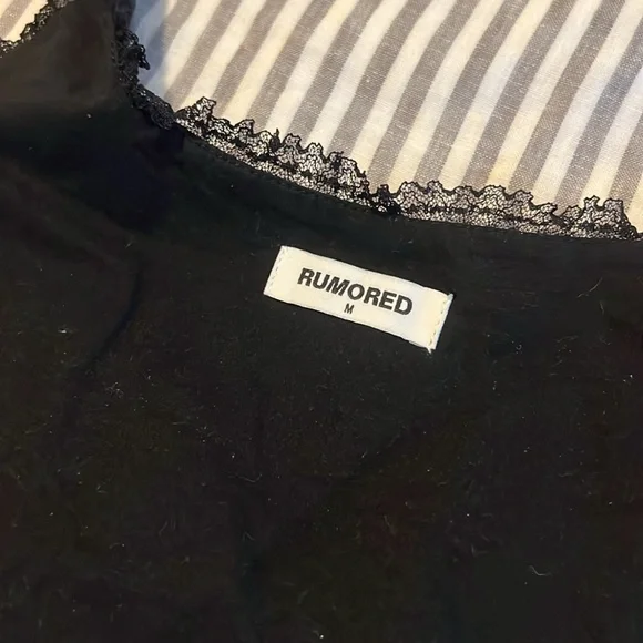 Rumored tie lace top - Picture 9 of 11